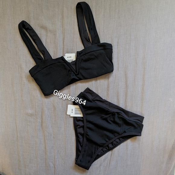 L*Space Lee Lee Frenchie Bikini Set Top Bottom - Picture 2 of 6